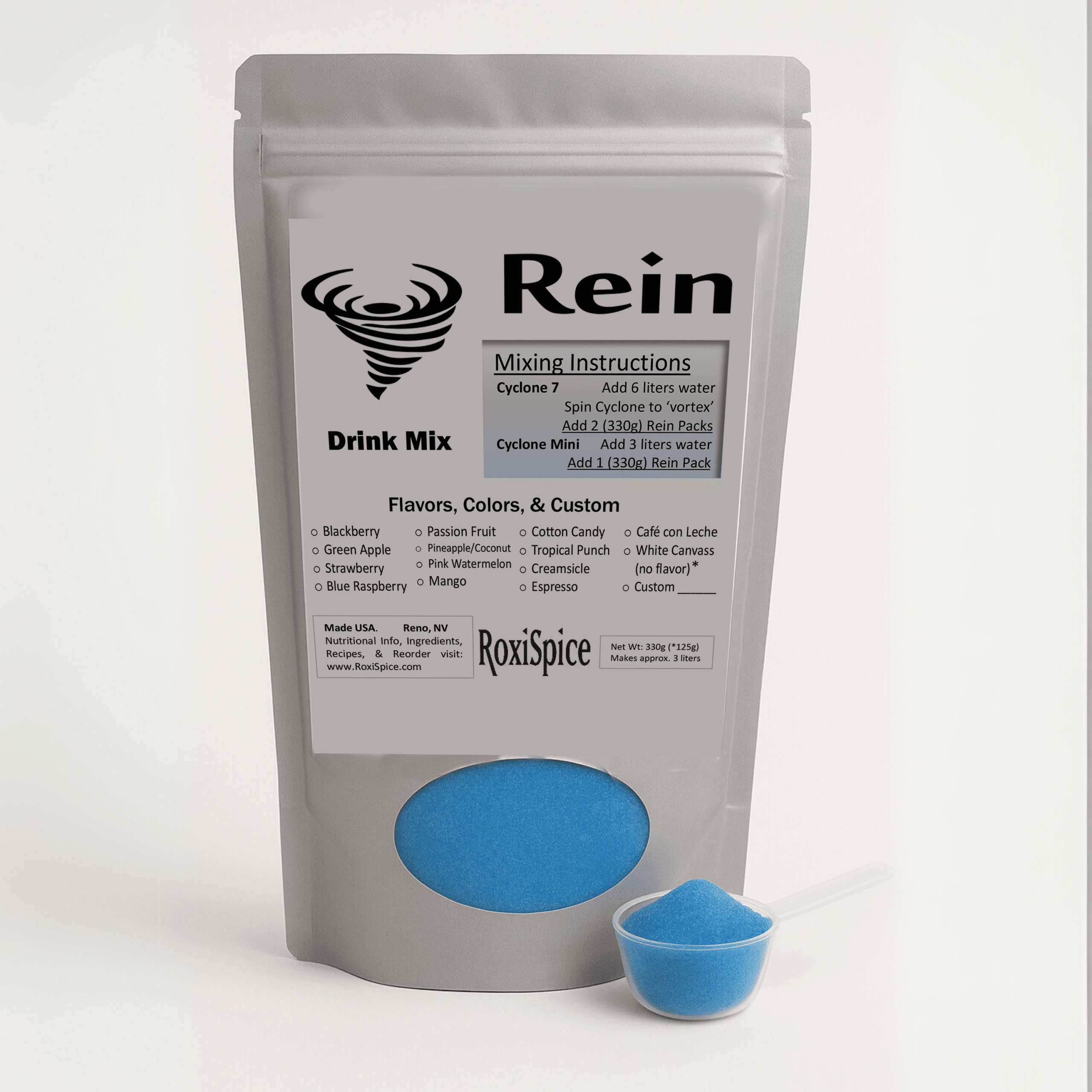 Rein Blue Raspberry – Blue image 1