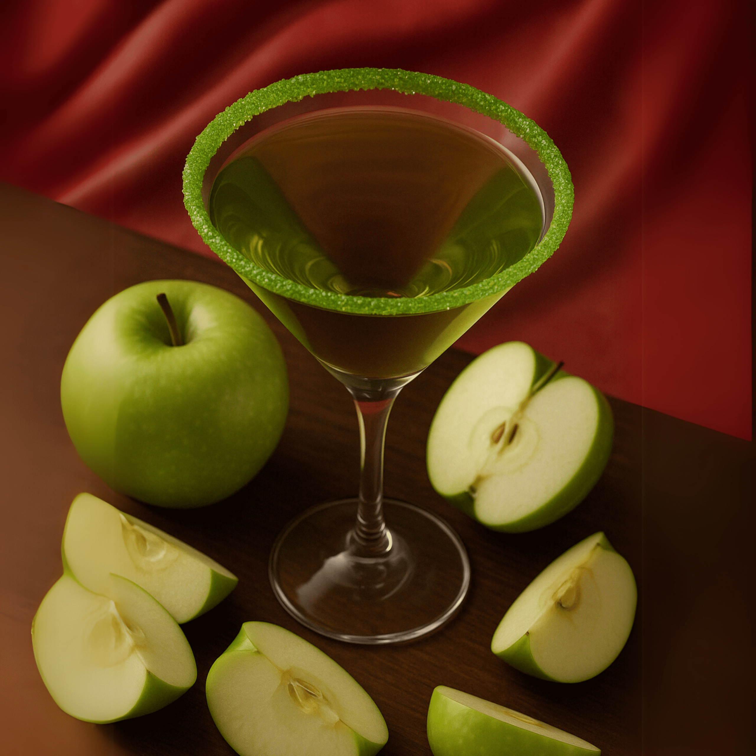 Green Apple Cocktail Rim Sugar image 0