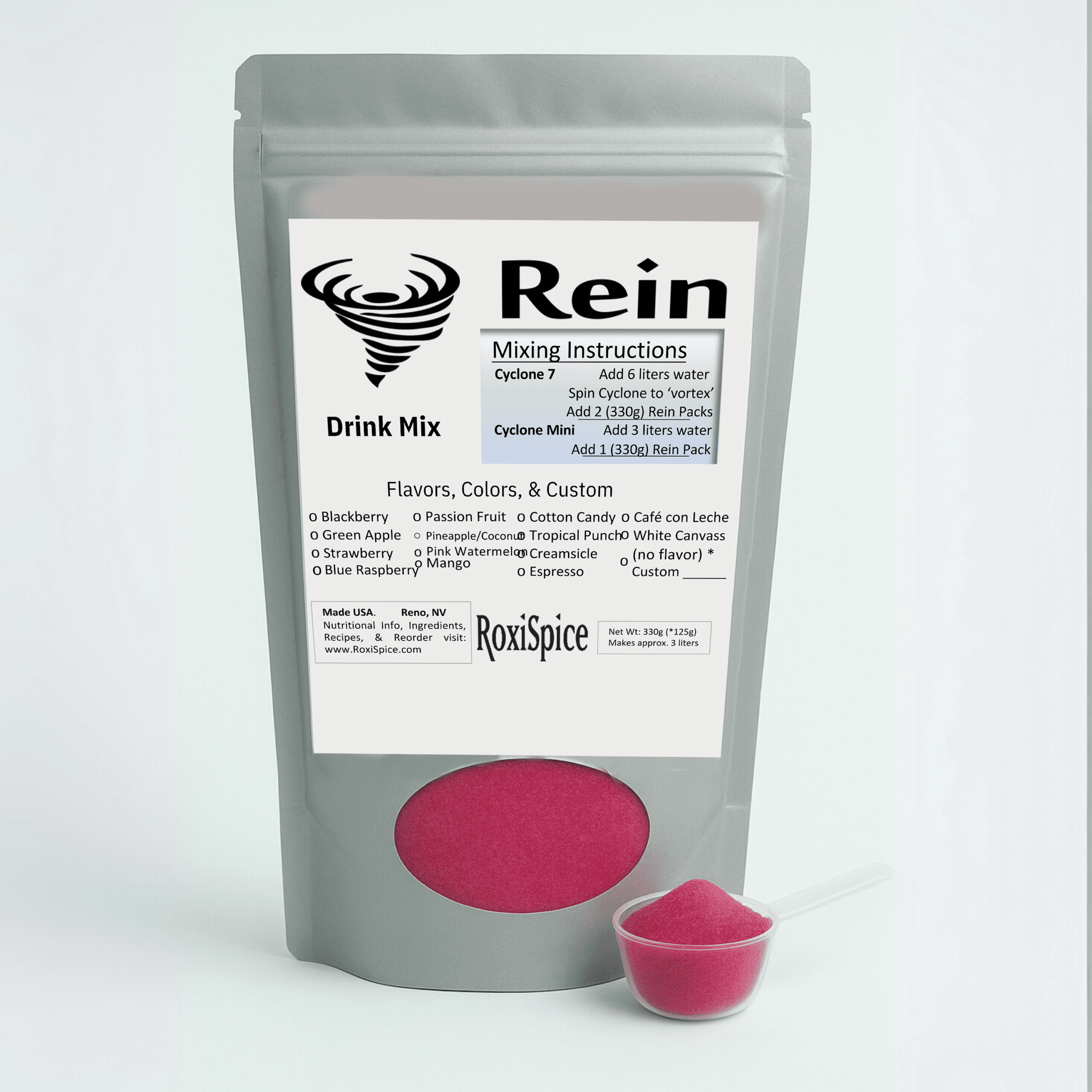 Rein Drink Mix Blackberry – Purple image 1