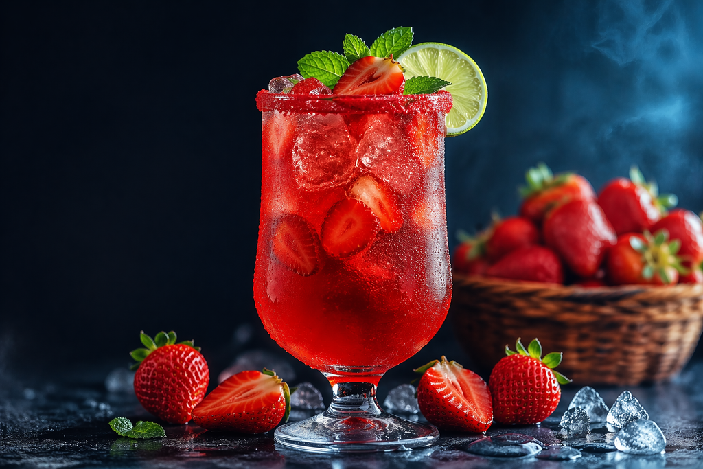 Strawberry Drink Rim Spice