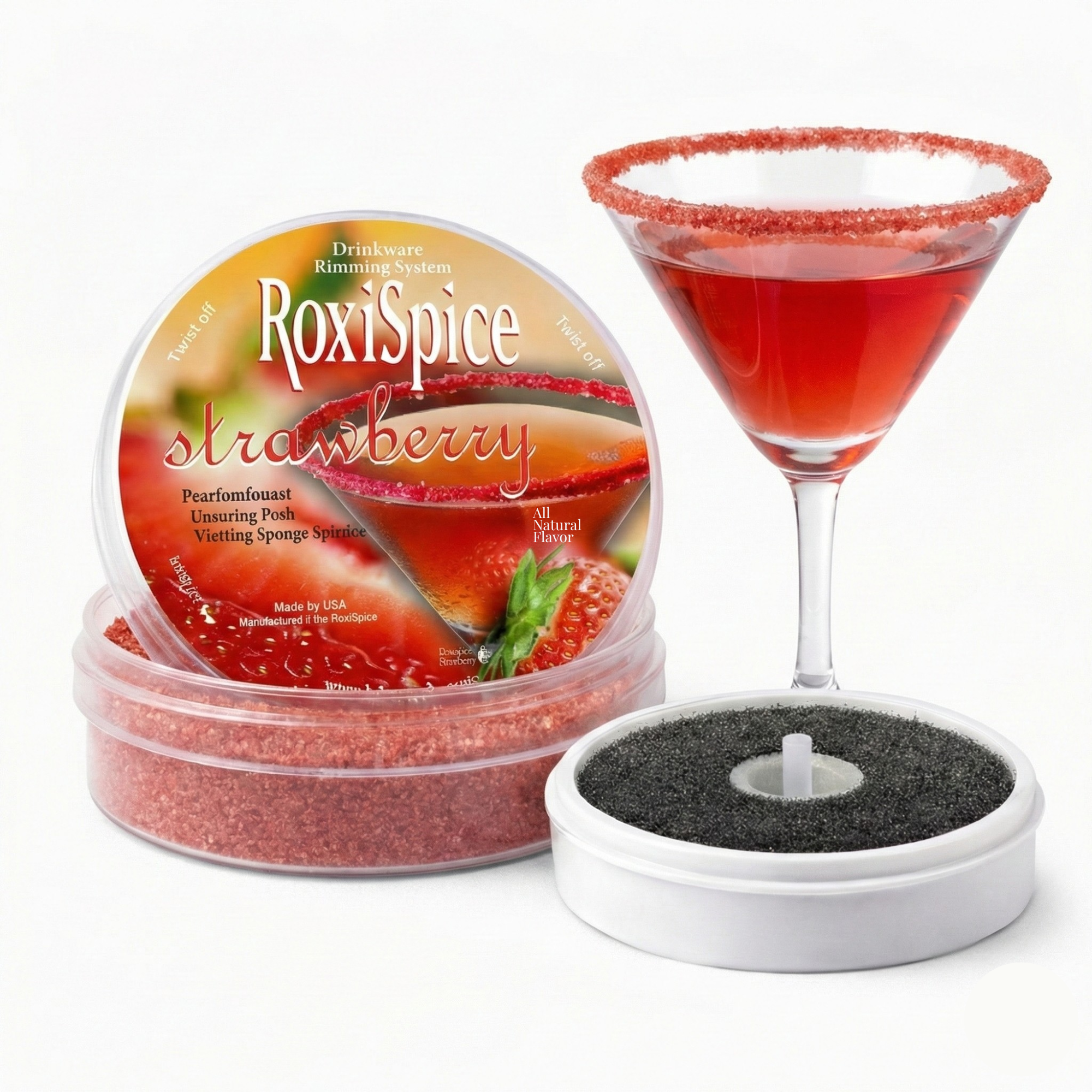 Strawberry Drink Rim Spice