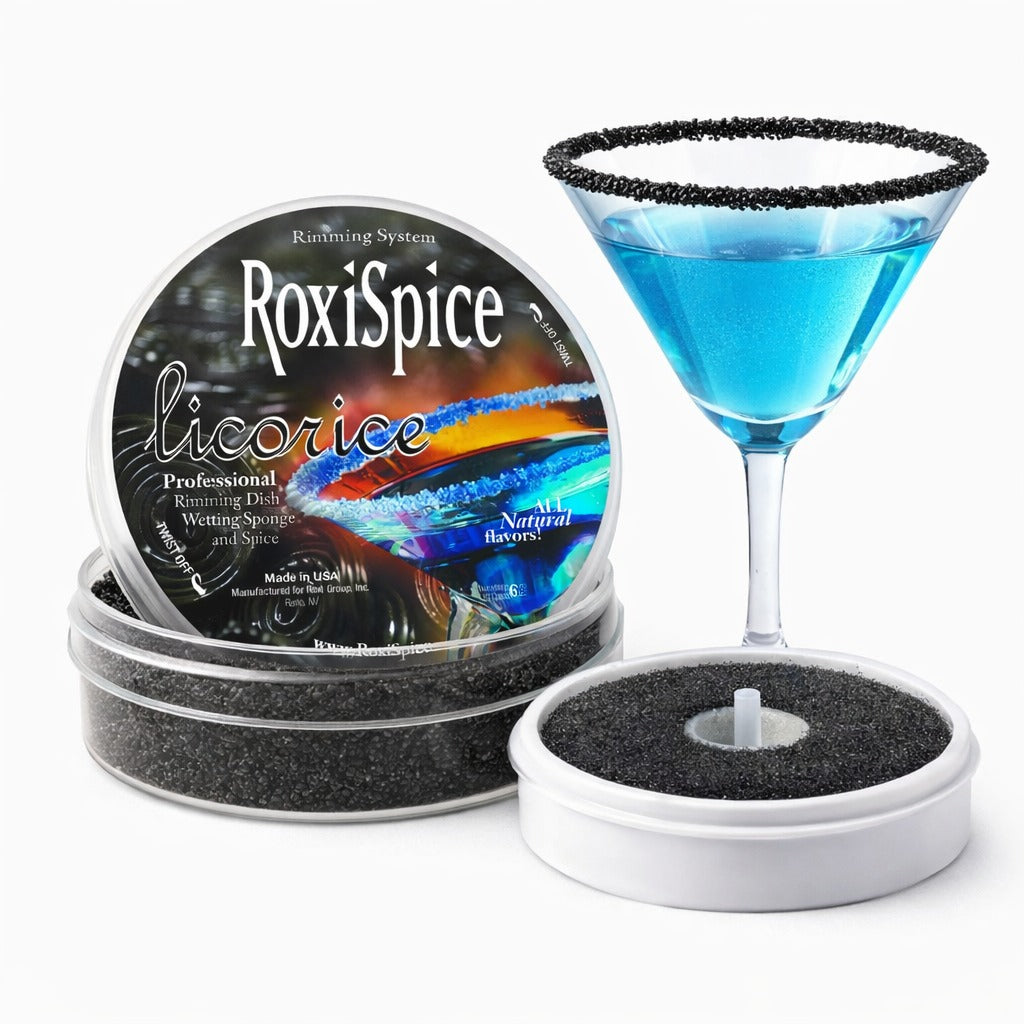 Black Licorice Cocktail Rim Sugar